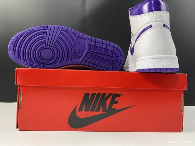 Cheap RETRO PURPLE 1 AIR HIGH CD0461-151 COURT JORDAN 0709